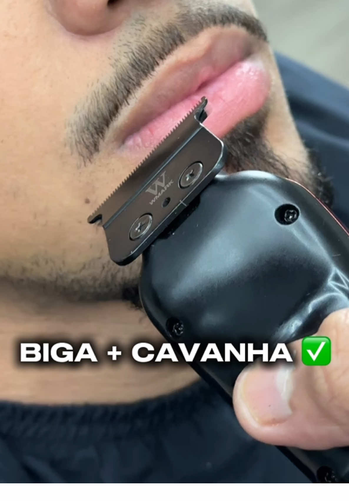 BIGODE + CAVANHA, NÃO FIQUE ATE O FINAL 😔😔 RED ❌ . . . . . #bigode #bigodechines #explore #exolorepage #cavanhaque #projetobigodinho #tutorial 