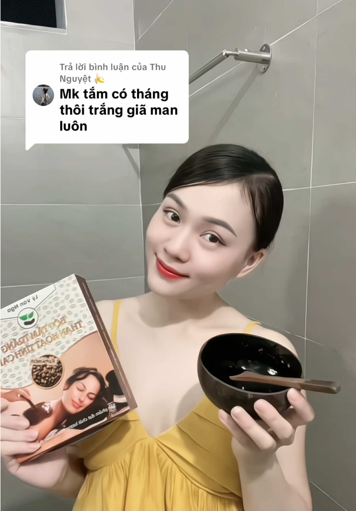 Trả lời @Thu Nguyệt 🍌 Trắng mướt mịn mê luôn ý 🥰 hối hận khi k biết đến em nó sớm hơn 😭 #xuhuong #duongtrangda #tamtrangthanhoattinhcafe #tamtrangtainha #tamtrangngocmy 