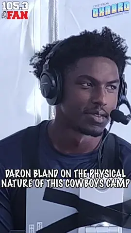 #DallasCowboys CB DaRon Bland discusses how physical training camp practices have been under Brian Schottenheimer. Listen to the entire interview with the G-BAG Nation in the comments below. ⤵️