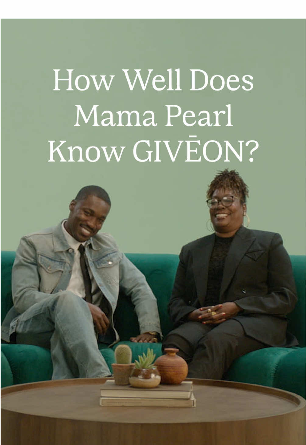@GIVĒON = tea before shows 🍵 Mama Pearl = tea on everything 🤭 Out now, episode 3 of Mama, I Made It. Full ep on YouTube—link in bio. #giveon #mamaimadeit #momandsonduo #howwelldoyouknowme 