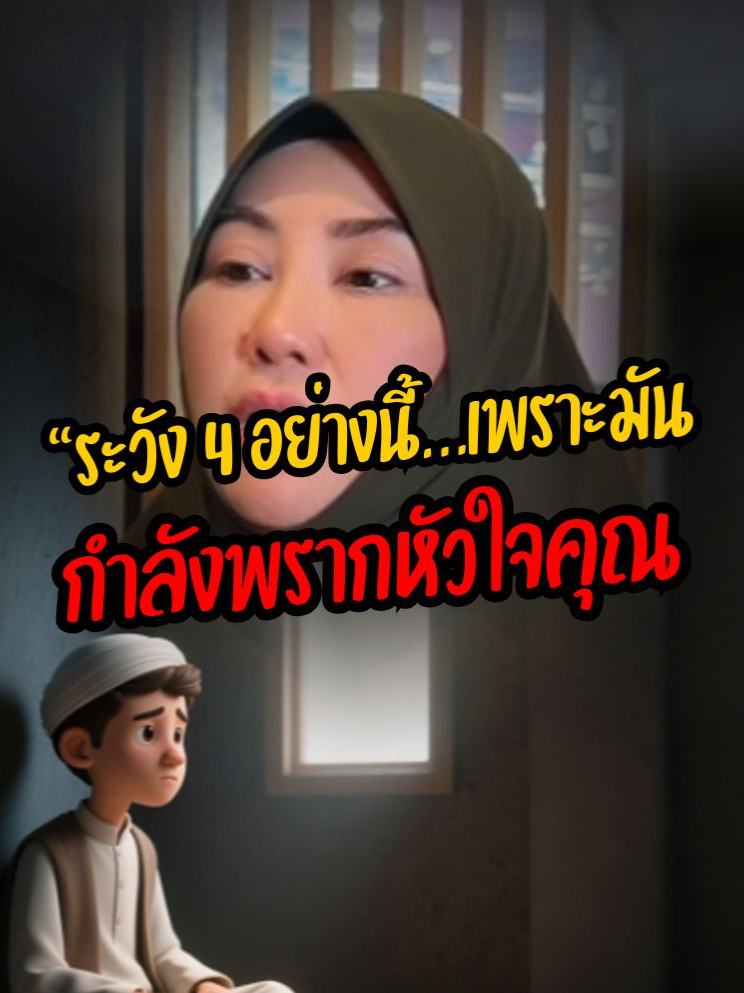 “เราคิดว่าเรายังศรัทธา…แต่บางทีเราแค่ยังไม่ได้รู้ตัวว่า ‘หัวใจเริ่มห่างอัลลอฮ์’ แล้ว” #เตือนด้วยรัก #ก่อนที่เราจะกลับคืนสู่อัลลอฮ์😭🤲☝️ #รู้ก่อนทำบาป #อิสลามสอนเมตตา #สัตว์ห้ามฆ่า #คําคมสอนชีวิต #meowaishah #ตักเตือนซึ่งกันและกัน💞 #ความผิดหวังไม่ใช่เรื่อง� #อัลฮัมดุลลิละห์ #ตักเตือน #คําคมขุนช้าง #อิสลามคือการตักเตือน☝🏻🤲🏻 #มุสลิมใหม่ #สอนให้รู้ว่า #สอนศาสนาอิสลาม #islamiccontent #islamicvideo #sunnah #ความรู้ศาสนา #allahuakbar #ดุอาอ์
