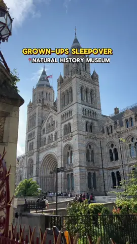 Real-life Night at the Museum at @Natural History Museum London  🇬🇧 🦕 This was one of the coolest experiences of my life, you can explore the museum at night on your own, watch movies in an all night movie marathon, play board games and bingo and much more 🍿  📍Dino Snores for grown ups 🎟️ Tickets online  #thingstodolondon #london #naturalhistorymuseum #nightatthemuseum #dino #dinosaur 