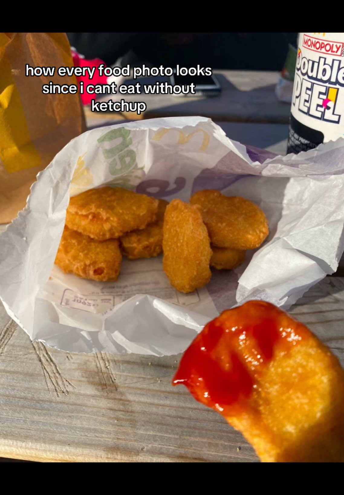 i love ketchup 😛 i need it with literally everything 🙈 #ketchuplover #heinzketchup #food #fyp #illbethere 