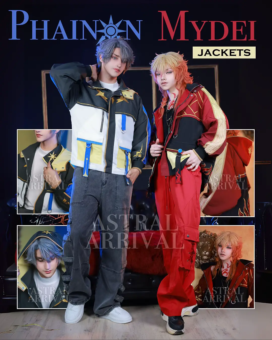A new amazing cosplay collaboration with @Kuma_kimokawaii and @jonarayf ❤️‍🔥 Thank you so much for bringing them to life ✨🫰🏻 Don’t forget the collection ends on Aug 10th! No restocks! No reruns! #HonkaiStarRail #honkaistarrailcosplay #hsr #hsrfashion #hsrcosplay #phainon #mydei #mydeicosplay #phainoncosplay