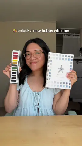 the way I instantly fell in love with this new creative hobby 💘 this is a watercolor workbook by Emily lex! I love how simple and approachable she makes watercolor painting. I have quite a bit to learn but I can’t wait to keep filling out these pages! 💙 I was also inspired by my favorite creative, @XO, MaCenna to start watercoloring so shout out to her too! 💫 #craft #crafts #craftingsupplies #crafting #craftideas #cozyhobbies #creativehobbies #hobbiest #watercolor #watercolourpainting #watercolorbeginner #craftygirl #craftylife #diycrafts 