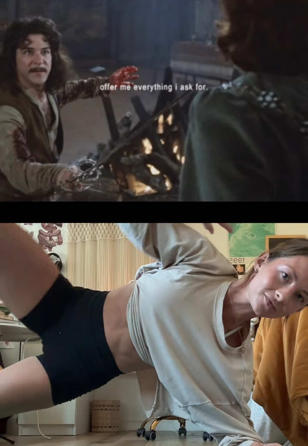 #duet with @beatlemaniacs #theprincessbride I watch this tik tok when I need motivation to do anything. BEST SCENE EVER. 