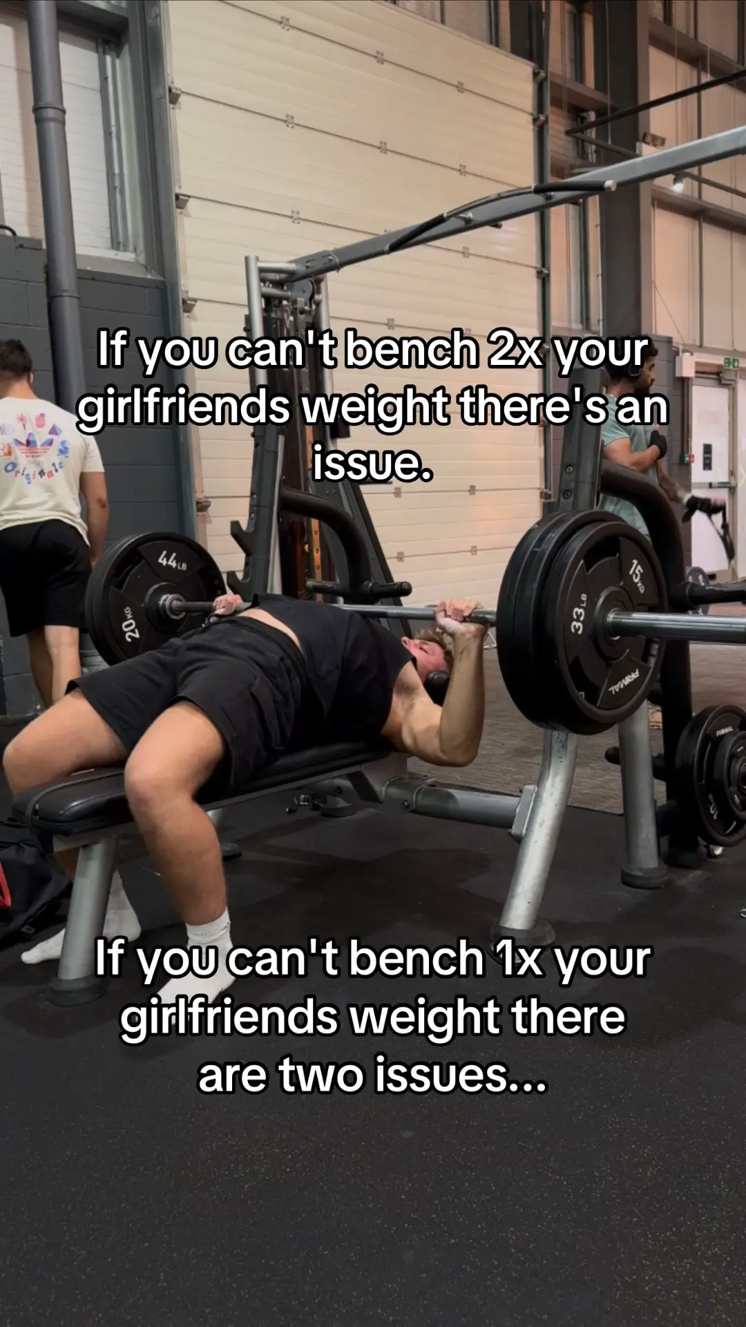 #GymTok #Gymtok #benchpress #girlfriend #gymfyp #reality #gymtrend #chestworkouts 