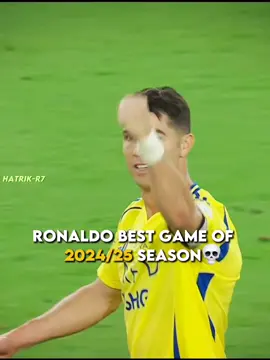 Ronaldo Best Game Of 2024/25 Season 💀🐐 || #cristianoronaldo #ronaldo #alnassr #ronaldorocket #todaymatch #viral_video #fyp 