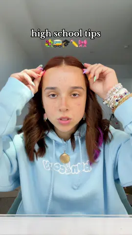 tough love in this grwm haha 🩵🎀💐 #grwm #backtoschool #grwms #backtoschooltips #highschool 