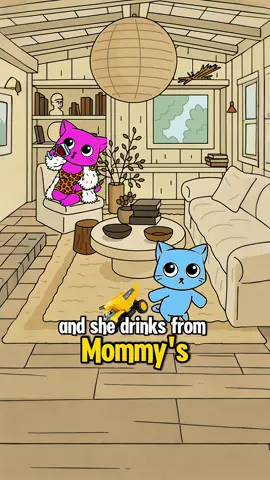 She’s the best! #catlover #fyp #animation #digitalart #catmemes #funnysong 