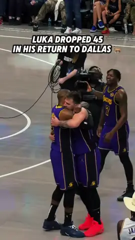 The most legendary revenge game of all time 💜💛 #lukadoncic #luka #mavs #lakers #NBA 