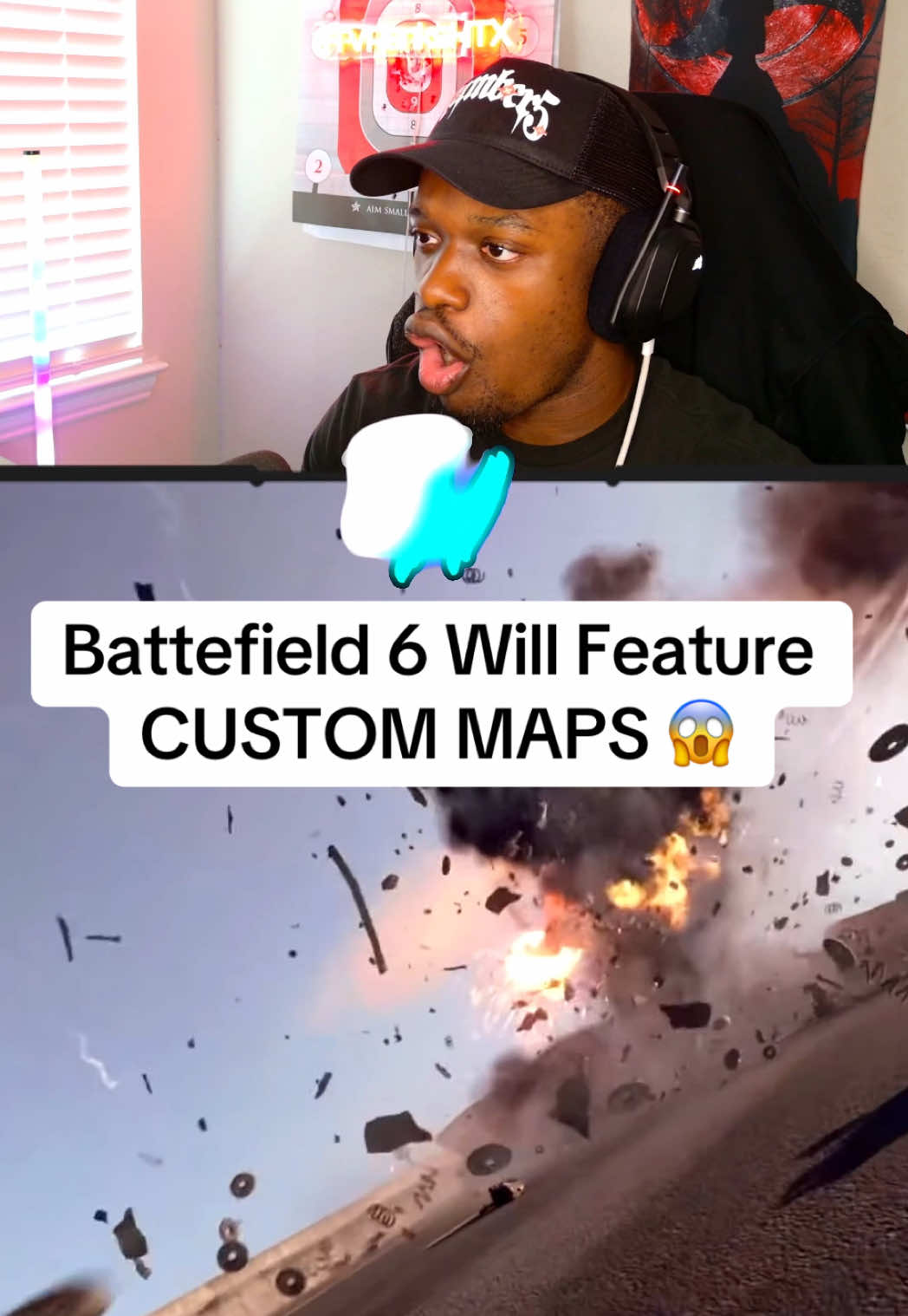 Battefield 6 Will Feature  CUSTOM MAPS 😱 #bf6 #fypシ #bf6reveal #battelfield6 #battlefield 