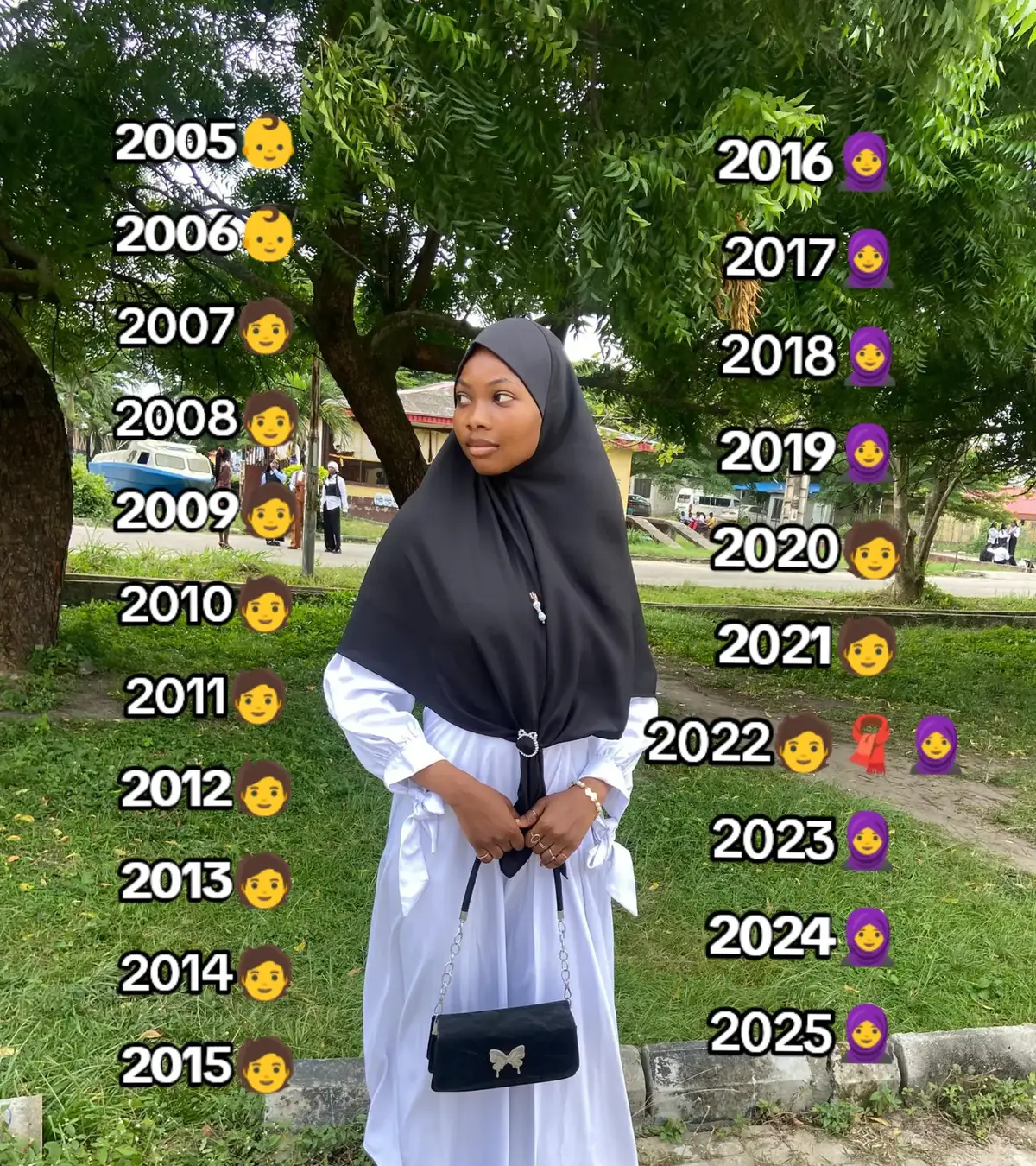 From Church Hymns to Islamic Verses… My Journey 🕊️🕋 Growing up, I was that church girl, there's no gospel song I didn’t know. I lived it, I breathed it. Then in 2016, Islam came into my life. It was unfamiliar, but beautiful. I wore the hijab only because my mom did, I loved how she looked in it. I didn’t understand much, but I wore it anyway, especially around her. In 2020, I hit a phase of confusion. “Is Islam really for me? Or should I just go back?” That struggle was real. I removed the hijab. I wasn’t sure anymore. But in 2021, I found myself returning, not fully, but with little steps. Scarves, short hijabs… mostly because of my mom again. Then in 2022, the light hit me. I knew I wasn’t going back. This was it for me. Alhamdulillah for the clarity. Alhamdulillah for my mom. Alhamdulillah for my friend, Bilqees. Alhamdulillah for Darul Ulumah. Alhamdulillah for this deen that found me even when I didn’t know I was searching. 😭🤲🖤    It's been a rough journey 🥹 #muslimtiktok #hijab #hijabchallenge 
