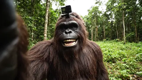 🐍⚠️ Quase fui confundido com almoço! Deus me livre, tropa! Nunca mais 😭😂 #bigfoot #Vlog #selva #nuncamais 