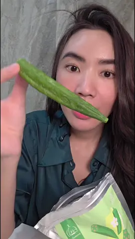 OKRA ENAK GEDE MASIH FRESH! #okra #snackokra #meimeimecin 