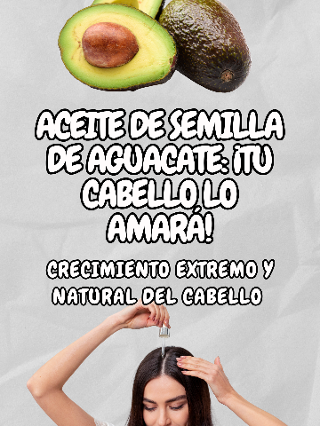 ¿Sabías que la semilla del aguacate es uno de los secretos más poderosos para el crecimiento del cabello? 🥑✨ Este aceite natural se prepara rallando la semilla, mezclándola con aceite de oliva y dejándola reposar 24 horas para luego filtrarla. El resultado es un tratamiento cargado de antioxidantes y compuestos naturales que estimulan la circulación del cuero cabelludo, activando los folículos dormidos y ayudando a que crezca cabello nuevo incluso en zonas debilitadas con los años. 😍 Perfecto para quienes buscan un cambio real y natural en su cabello. Además, el aguacate no solo cuida tu melena, ¡también nutre tu salud desde el interior! 🌱 Comenta “quiero pelo” si estás listo para comenzar este camino hacia un estilo de vida más saludable y acompáñame en este reto de cuidado capilar natural. 💚 #salud #consejos #saludybienestar #aguacate #fyp #parati 