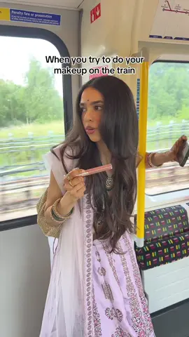 Calm down pls #fyp #browngirl #desi #makeup #lehenga #tfl #browntok #browntiktok #desitok #brown 