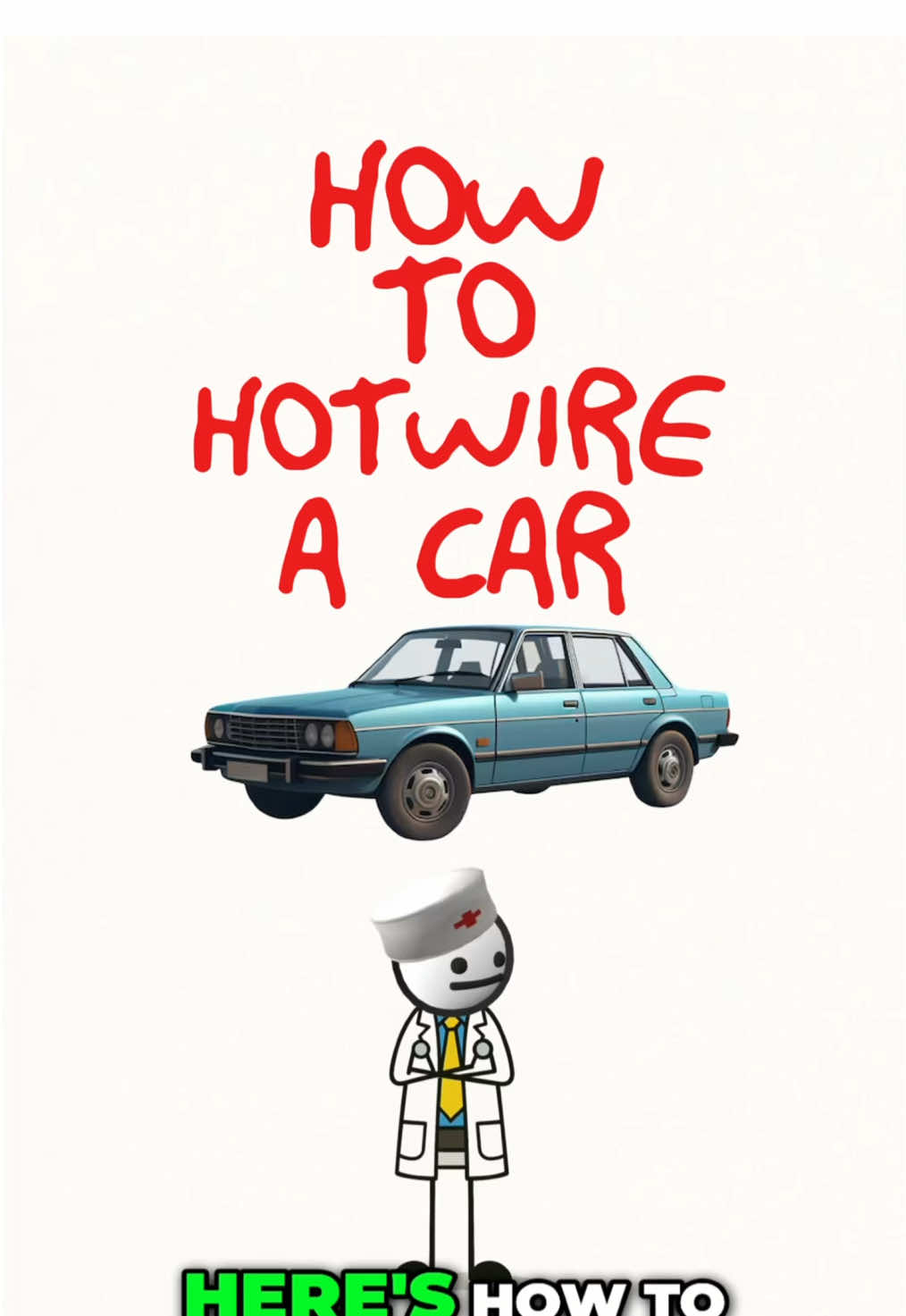 “How to Hotwire a Car” #LearnOnTikTok #howto  #hotwire #hotwirecar #survivaltips #survivalskills #apocalypse #apocalypsetips #ww3 #worldwar3 #survival #survivor #tipsandtricks #drsavemyahh 