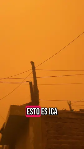 De tremendo sol a modo sepia(tremendo paracas) en #ica #sobrenatural #clima #cielo