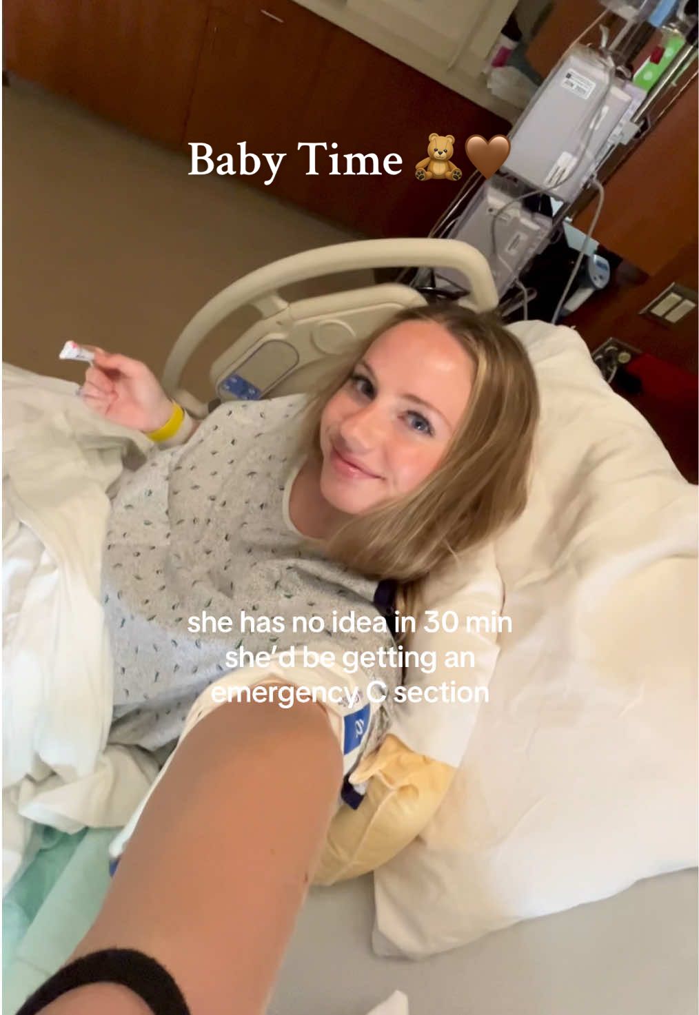 He had his cord wrapped around his neck multiple times and his heart rate dropped crazy so it was time, so glad everything turned out okay for us other than me having a spinal fluid leak 🫶🏼  #csection #laboranddelivery #babyboy #birth 