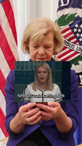 During a recent debate over federal budget allocations, #SenatorBaldwin criticized Republican lawmakers for blocking her amendment to preserve funding for the Corporation for Public Broadcasting (CPB). She warned that the cuts would severely impact rural America’s access to life-saving information, citing NPR’s CEO’s statement that cutting public broadcasting is a risk to public safety. Senator Baldwin emphasized the critical role of NPR and other public media, particularly in states like Wisconsin, where they provide essential information during emergencies. Despite the White House’s assertion that the CPB is non-essential, the loss of funding would silence vital local radio stations during emergencies. Senator Baldwin argued that these cuts affect people’s ability to survive natural disasters. She accused Republicans of rejecting the amendment due to their allegiance to #DonaldTrump, who has long targeted public broadcasting in his budget proposals. Despite CPB funding representing a small fraction of the federal budget (\$465 million annually), its impact is substantial, especially in underserved communities where local journalism and emergency broadcasting rely on these grants. Senator Baldwin urged her colleagues to listen to their constituents and understand the short-sightedness of funding for the corporation for public broadcasting. She argued that CPB supports community radio, local television, and news outlets that are often the only sources of trustworthy information in small towns. Without federal support, many of these services would disappear, leaving vast areas of the country in an informational void during both everyday life and emergencies. \#SenatorBaldwin #DonaldTrump #NPR             — I have news for Karoline Leavitt. repost @senatorbaldwin Help this information get to more voters. 🇺🇸 A well-informed electorate is a prerequisite to Democracy.—Thomas Jefferson