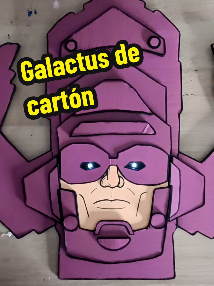 Hago a Galactus el Devorador de Mundos🌍 de Marvel con Cartón📦