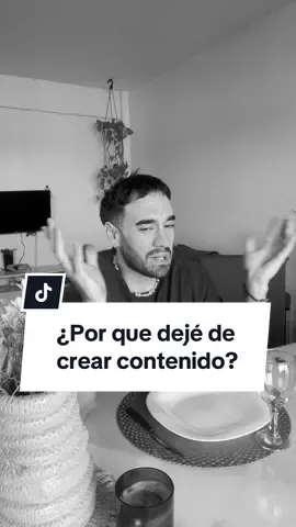Deje de crear contenido y esta es la segunda cuenta de tik tok que me abro. Vamos a ver que pasa. #creadoresdecontenidoUGC #contenidoautentico #ideasdecontenido 