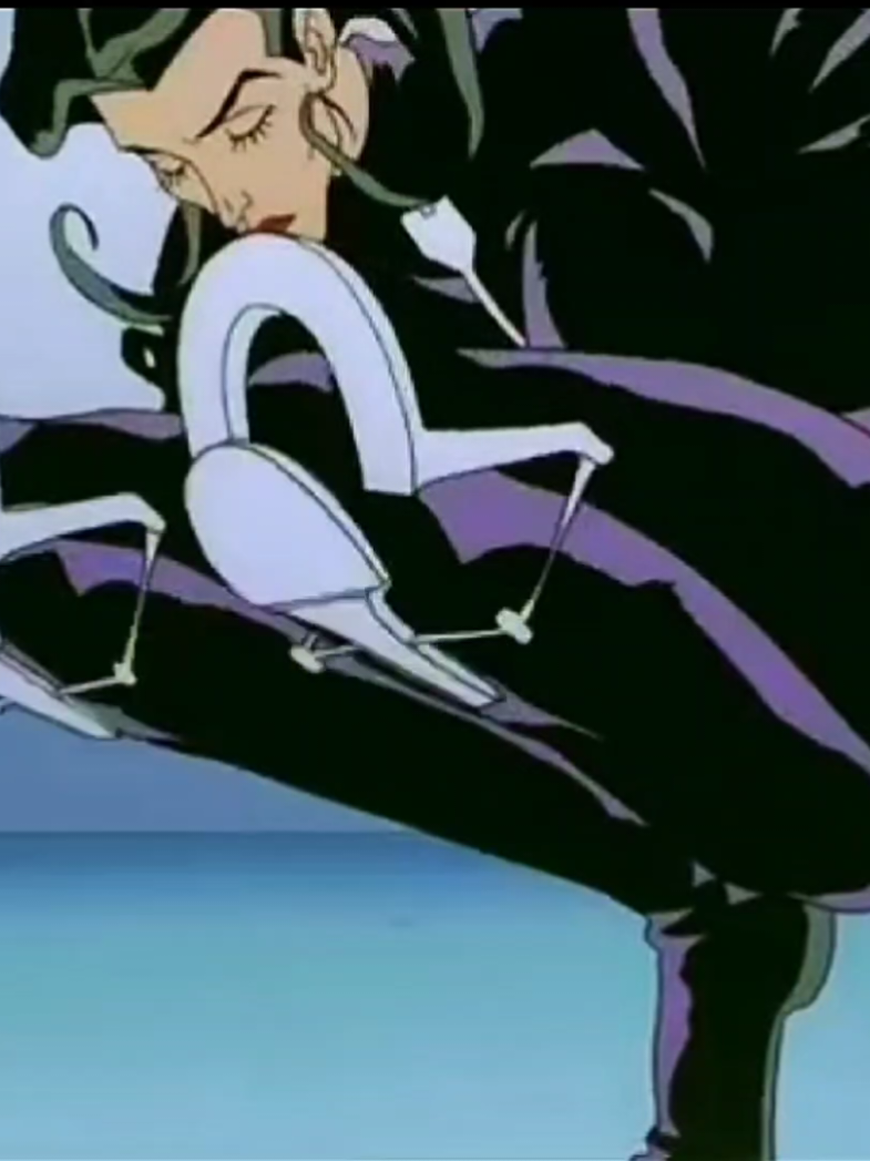 Æon Flux isn't just a master infiltrator and assassin - she's a walking arsenal of incredible tech! 💥 Forget your standard spy gear; Æon's gadgets are on a whole other level. 🚀 From her stylish yet lethal wardrobe to her specialized tools, every piece of her equipment is designed for maximum efficiency in the treacherous world of Bregna. 🏙️ But let's talk about those knee pads! ✨ While their exact mechanics are often shrouded in the show's signature enigmatic style, these aren't just for protection. 🛡️ Æon utilizes them to achieve gravity-defying leaps, propelling herself to incredible heights, whether escaping enemy patrols through ceiling vents or navigating treacherous urban landscapes. 🤸‍♀️ Her movements are a surreal ballet of enhanced agility, making her a force to be reckoned with. 🌪️ #AeonFlux #90sCartoons #AnimeStyle #SciFi #Gadgets #SuperSpy #Æonflux