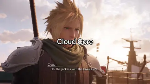 he's so cute I wanna take a bite out him #cloudstrife #ff7 #finalfantasy #finalfantasy7 #fyp #ff7r 