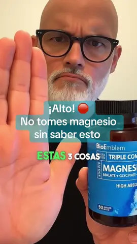 Este magnesio complejo combina malato, glicinato y citrato para darte beneficios completos: Mejor descanso, Más energía celular, Digestión más regular.  #MagnesioComplejo #SueñoProfundo #EnergíaNatural #DigestiónSaludable #EstrésFuera  #SaludNatural #Magnesio 