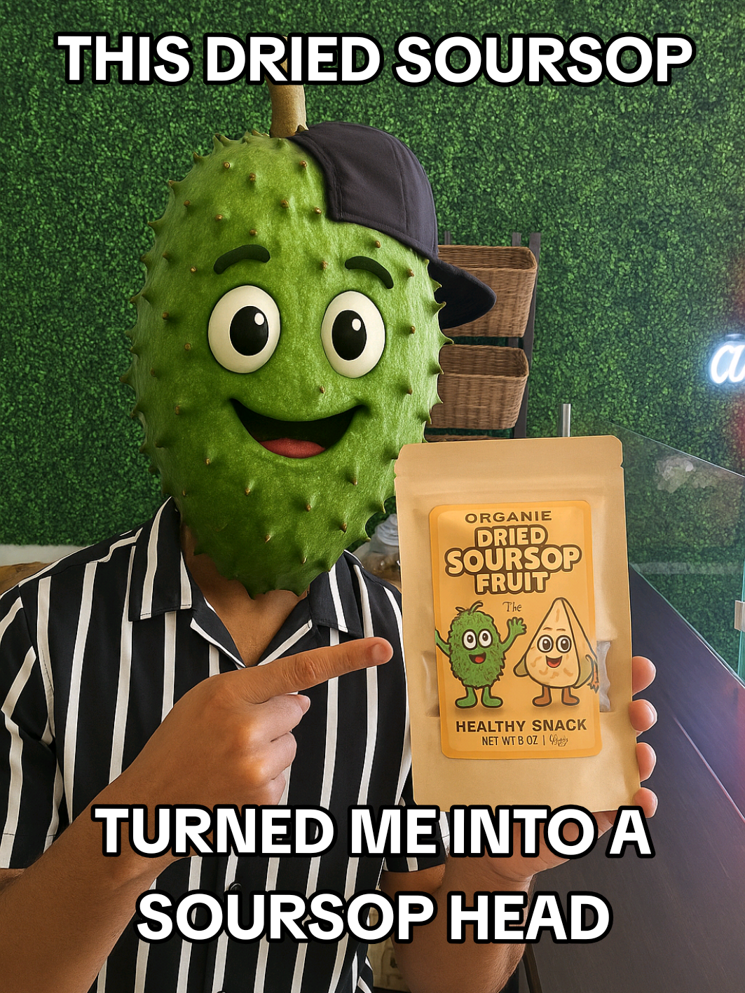 This soursop fruit changed my life!  #soursop #soursopfruit 