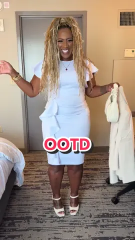 Day one of Woman Evolve 2025 and I had to step out with intention ✨ Atlanta vibes + God’s presence = unmatched energy! 🙌🏾 If you love this look, comment “outfit” and I’ll DM you the link! 💃🏾👗 #OOTD #WomanEvolve2025 #FaithAndFashion #grwm #komlife #motherhood 