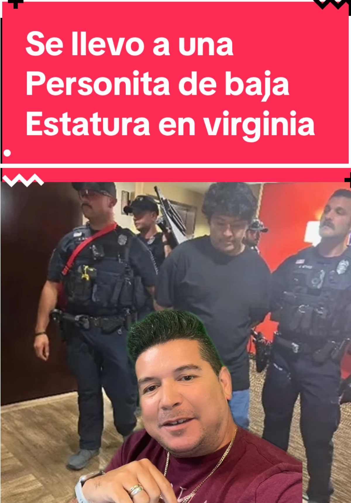 En Virgina Estados Unidos pasó este evento en Virginia con inmigrante 