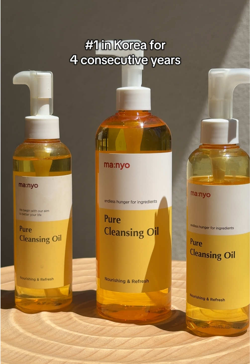 Pure Cleansing Oil is so guilty of this🧐 #manyo #koreanskincare #purecleansingoil #cleansingoil 