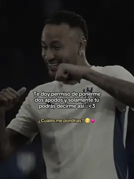 #apodos cuales me pondrias ?#frases #neymarjr10 #futbol⚽️ #paratiiiiiii #tiktok 