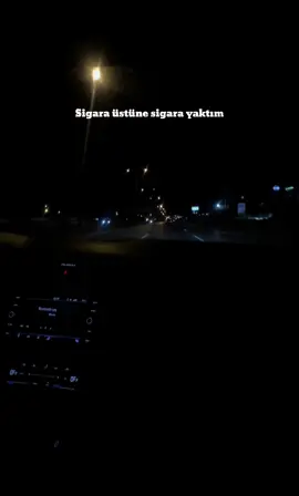 Sigara üstüne sigara yaktım🍂