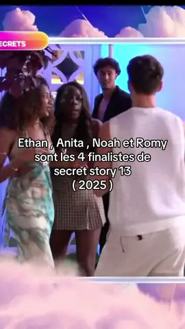 Ethan , Anita, Noah et Romy sont les 4 finalistes de secret story 2025 !! #fyp #pourtoi #viral #tendance #divertissement #secretstory13 #secretstory #secretstory2025 #finale #anitasecretstory #ethansecretstory #noahsecretstory #romysecretstory 