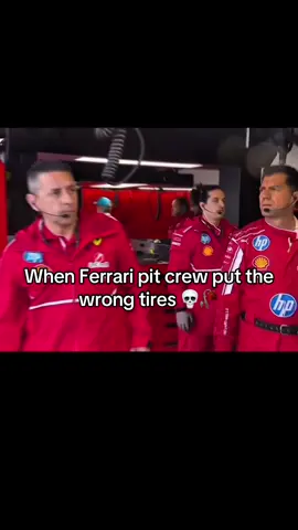 The way they looked at each other 💀 #ferrarif1 #f1memes #viral #f1 #f1edit 