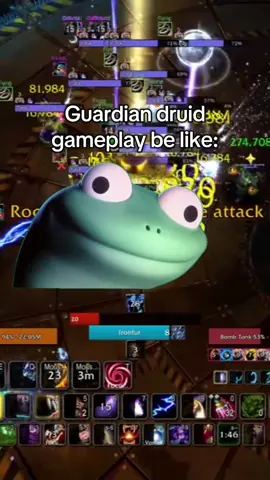 Head empty, Ironfur stacks high 🐻 I recently learned that as a moonbear druid, you’re NOT supposed to use maul. Which brings my actual button total to like… 3. Just kidding. There’s more buttons than that. Kinda. 😵‍💫 Tell me, druid tanks, because this seems to be a matter of contention: do y’all macro Ironfur into your other buttons, or do you press it? Mouse wheel it? I personally like to mash it on its own keybind because as an elder gamer, I’m trying to speedrun my arthritis. #druid #worldofwarcraft #warcraft #lizard #gamerfyp #tankmain #gamermemes