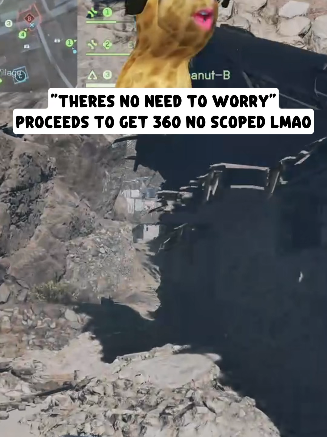 no shot he got 360 no scoped #theburntpeanut #theburntpeanutclips #mrsilly #fyp #bf6
