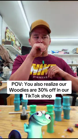 As cheap as you’ll find our Woodrow! #cscustomcalls #woodduck #duckhunting #goosehunting #duckcalls 