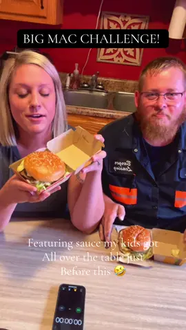 @McDonald’s #bigmac #bigmacchallenge #husbandwife #comedy #funny 