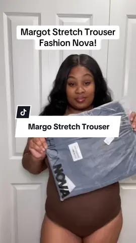 @Fashion Nova Margo Stretch Trouser.  #trouser #denim #stretchyjeans #fashionnova #tiktokshopbacktoschool #tiktokshopcreatorpicks