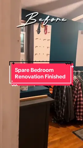 Finally finished my spare bedroom renovation. Can you guess the theme? lol #Renovation #DIY #NewYork #tiktok #fyp #finished #capcut 