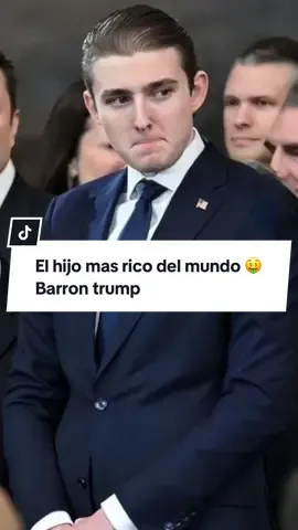 El hijo mas rico del mundo Barón trump hijo de donald trump #barrontrump 