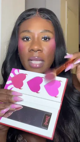 I’m obsessed with this blush palette and every shade works on my skin @Glamlite @Daus Mendoza #logantheempress #TikTokShopBackToSchool #backtoschool #glamlite #dausxglamlite #blush pink blush pinkblush warmblush bubbblegum blush powdered blush