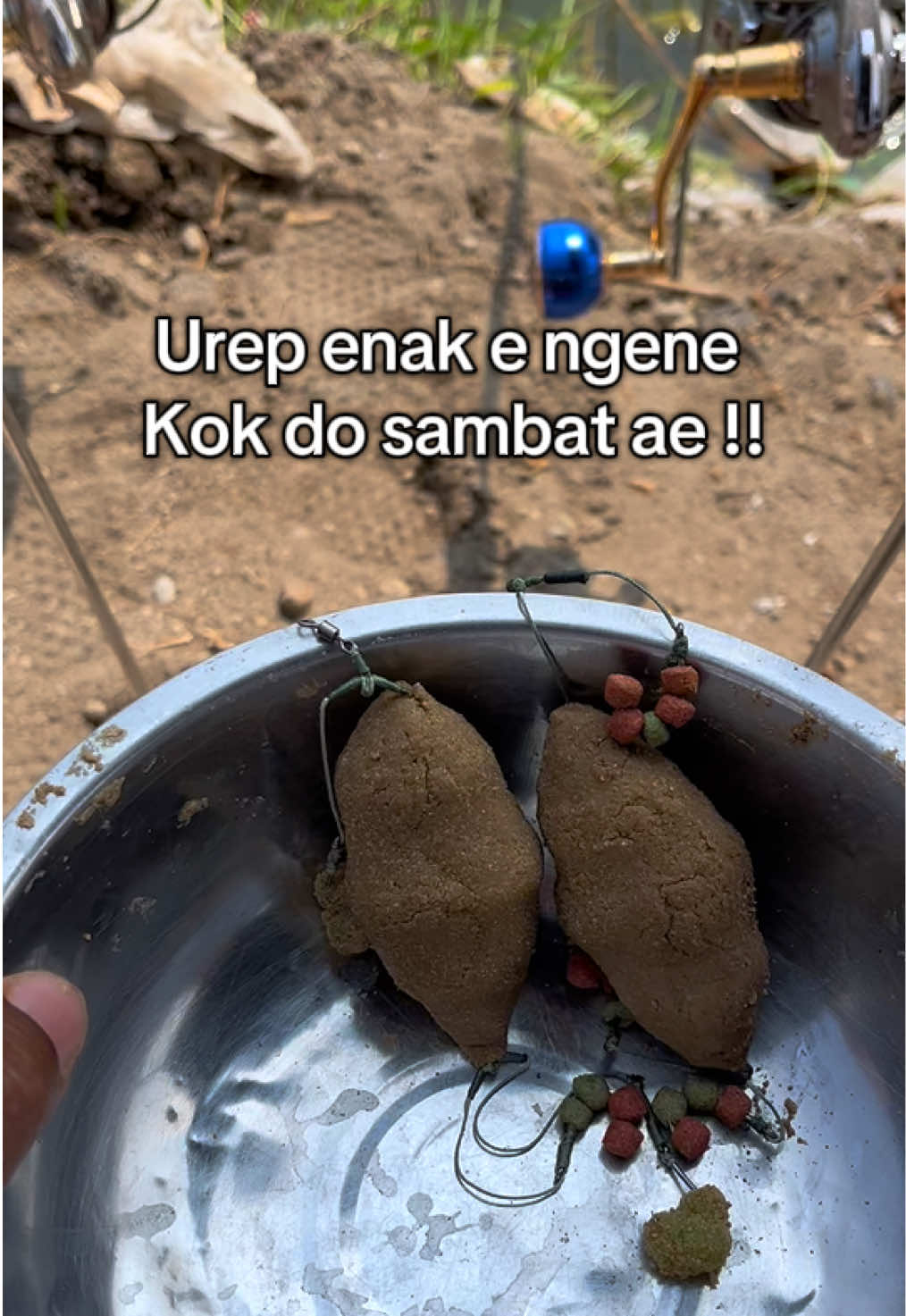 Urepmu diguyu wae, itu sebagai bentuk syukur mu dul ! Ojo nmen-nemen dipikir. #pemancing #mancing #payak #mancingpatin #rangkaianpancing #umpanpatin 