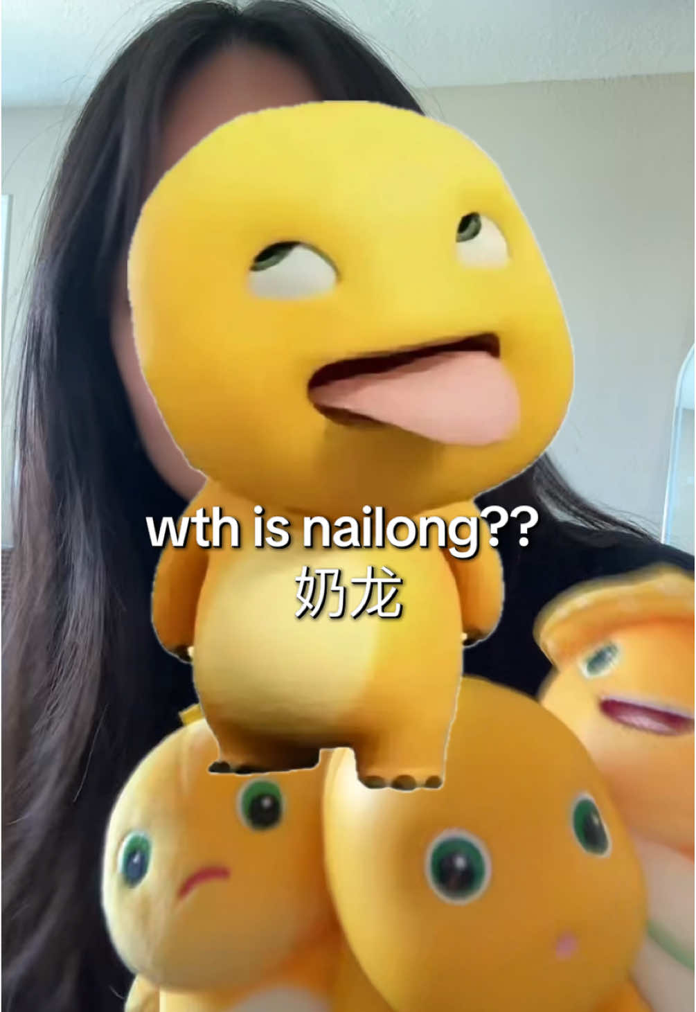 some of the nailong lore - i am obsessed with him. 我是奶龙！#nailong #blindbox #collection #china #meme #funny #miniso 