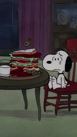Feeling sad? Cheer yourself up with a sandwich and some Peanuts Classics on @appletv