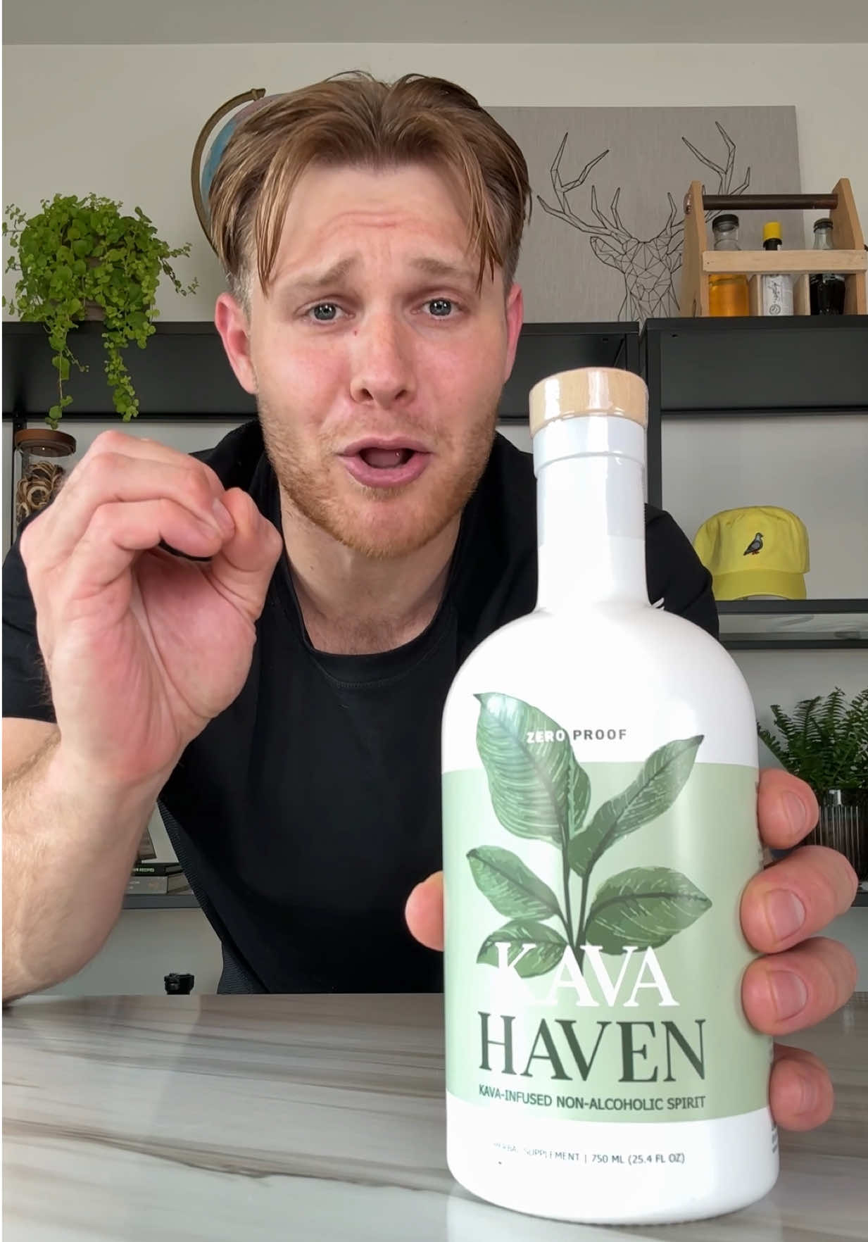 This drink gets you buzzed without any alcohol!  @kavahaven is a plant-based spirit made from kava that you can sip neat or mix with juice or sparkling water. It’s got a reverse tolerance too… meaning the more consistently you drink it, the stronger the effects. Wild. It gave me a calm, relaxing feeling, all without a hangover the next day! -All natural -Alcohol-free -For ages 21+ #KavaHavenPartner 